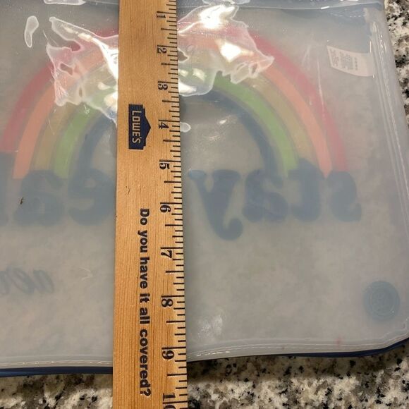 NWT AERIE STAY REAL SWIM POUCHWET/ DRY MAKEUP BAG - Picture 5 of 5